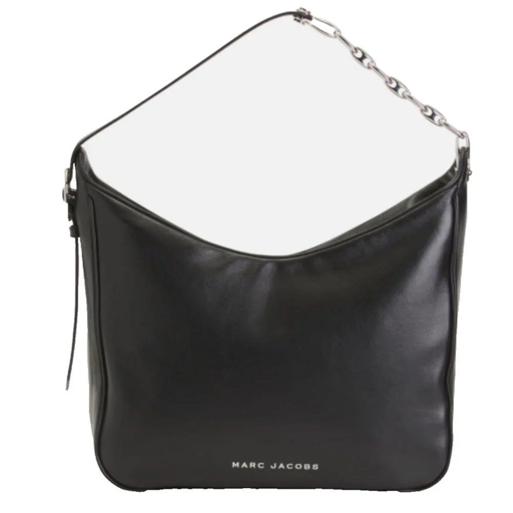 Marc Jacobs Tempo Large Black Hobo Convertible Shoulder Handbag $525